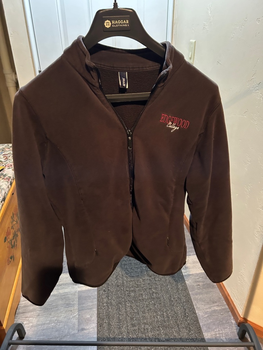 Black Zip-Front women’s jacket